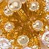 Clear Pave Flower Stud Earrings - Image 4