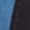 High-Waisted Super-Skinny Colorblock Ankle Jeans - Image 5