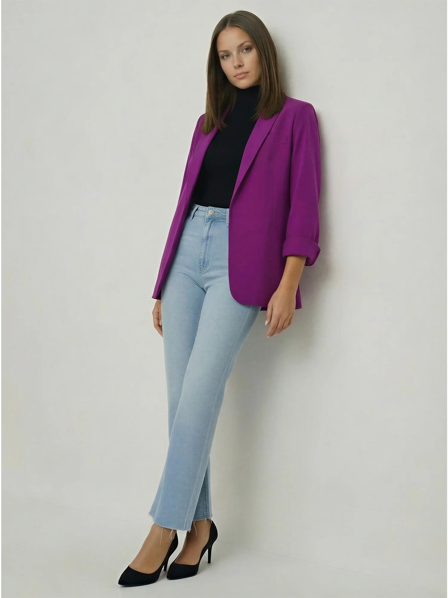 Solid Vertigo Blazer - Image 3