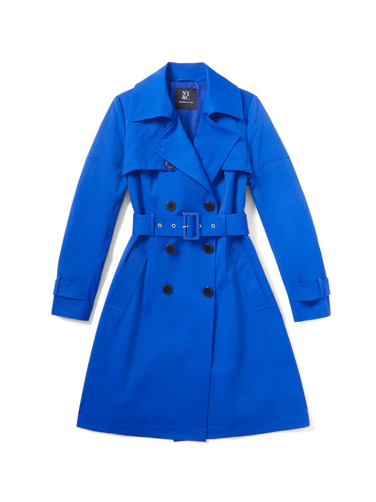 Quilted Belted Trenchcoat  - City Trench Collection - Image 14